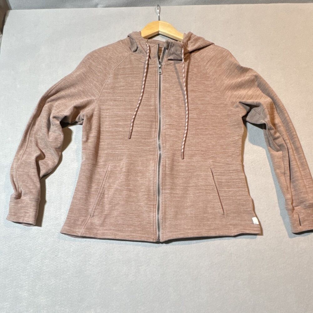 Avalanche Outdoor Supply Company Women's Brown Full Zip Hoodie Large